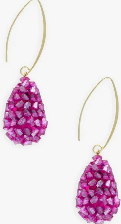 paarse lott. gioielli oorbellen gb cone xs raw