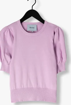 paarse minus top liva knit tee