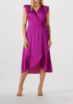 paarse suncoo midi jurk cesaria