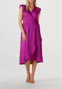 paarse suncoo midi jurk cesaria