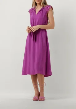 paarse suncoo midi jurk celest