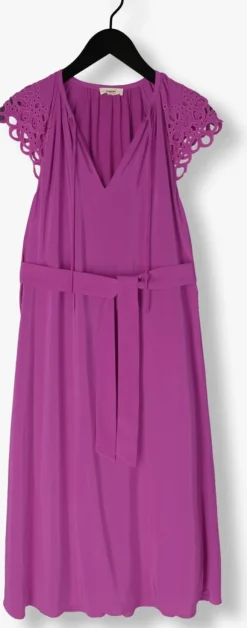 paarse suncoo midi jurk celest