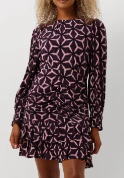 paarse suncoo mini jurk chama