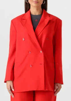 rode alix the label blazer ladies woven oversized blazer