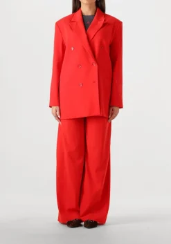 rode alix the label blazer ladies woven oversized blazer