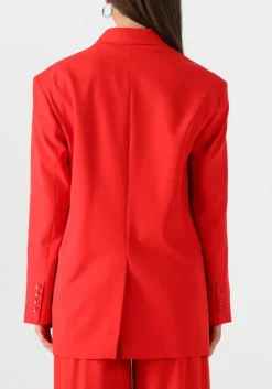 rode alix the label blazer ladies woven oversized blazer