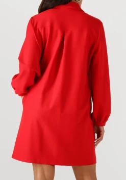 rode caroline biss midi jurk 4175