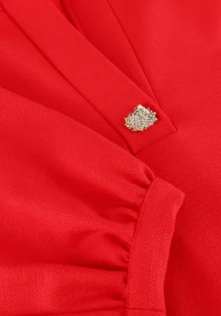 rode caroline biss midi jurk 4175