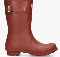 rode hunter regenlaarzen womens original short