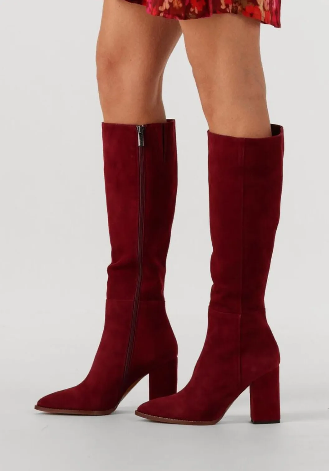 rode notre-v hoge laarzen 46994