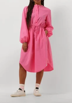 rode penn & ink midi jurk dress midi