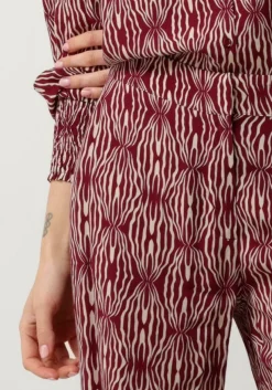 rode spooq the label wijde broek celia pants