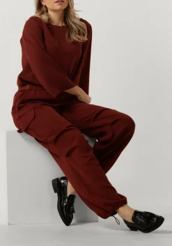 rode summum cargobroeken trousers fluid