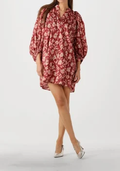 rode vanessa bruno mini jurk vanessa