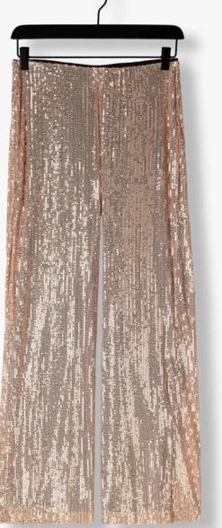 roségouden co'couture pantalon sage sequin pant