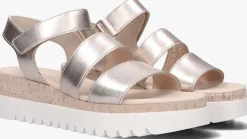 roségouden gabor sandalen 660 1