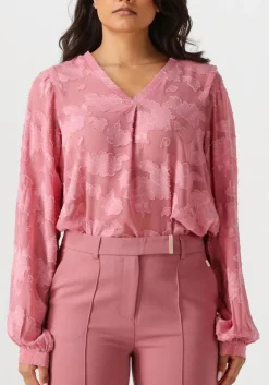 roze aaiko blouses alana chiffon flower pes 509
