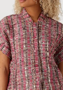 roze amaya amsterdam gilet bowie gilet