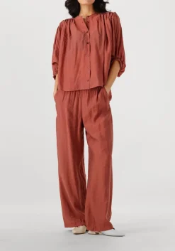 roze amaya amsterdam wijde broek pinnie pants