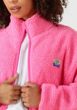 roze american vintage faux fur jas hoktown woman