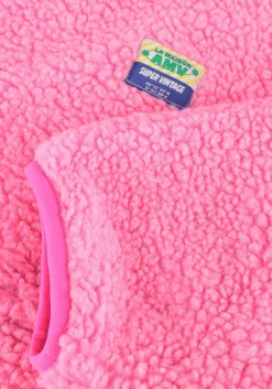 roze american vintage faux fur jas hoktown woman