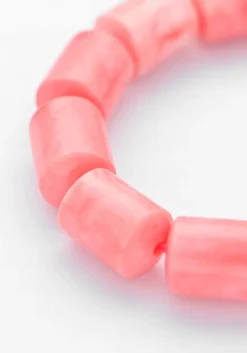 roze bonnie studios sieraad phil pink bracelet