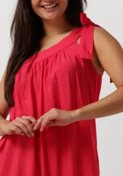 roze co'couture maxi jurk callum asym dress