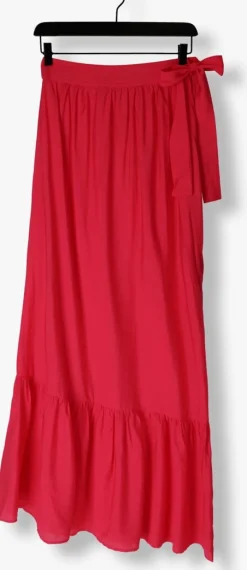 roze co'couture maxi jurk callum asym dress