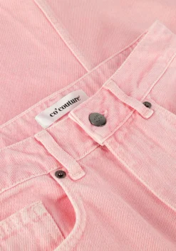 roze co'couture midirok vika dye slit skirt