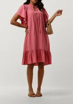 roze co'couture mini jurk tora frill dress