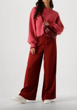 roze co'couture truien/vesten coralee crop knit