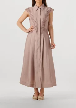 roze copenhagen muse midi jurk cole dress