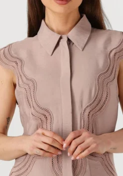 roze copenhagen muse midi jurk cole dress