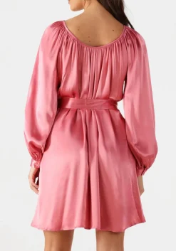 roze greek archaic kori mini jurk 130802