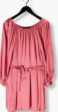 roze greek archaic kori mini jurk 130802