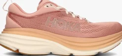 roze hoka lage sneakers bondi 8