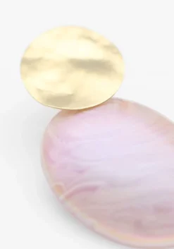 roze lott. gioielli sieraad closed bugle oval s