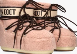 roze moon boot snowboots icon low fleece