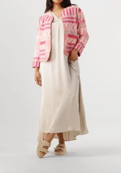 roze nema gewatteerde jas n306