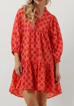 roze notre-v mini jurk nv-danic short dress