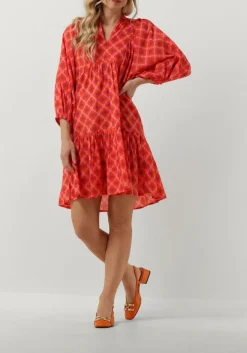 roze notre-v mini jurk nv-danic short dress