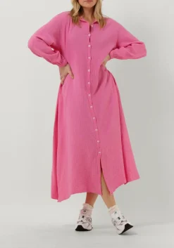 roze penn & ink maxi jurk s23t900