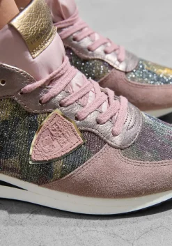 roze philippe model lage sneakers trpx camo