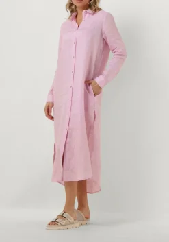 roze resort finest maxi jurk shirt dress
