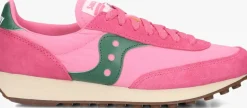 roze saucony lage sneakers trainer 80