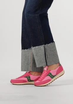 roze saucony lage sneakers trainer 80