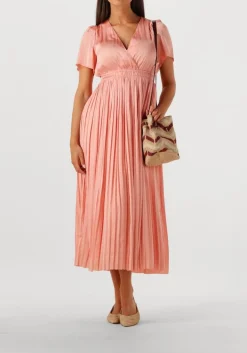 roze suncoo maxi jurk cyra