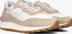 roze voile blanche lage sneakers qwark hype woman