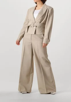 taupe aaiko blazer mae r pes 345