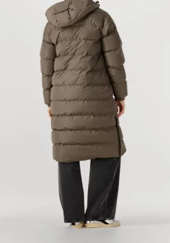 taupe airforce gewatteerde jas grace jacket